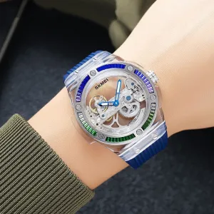 Men's Exquisite Hollow Mechanical Automatic Watch 