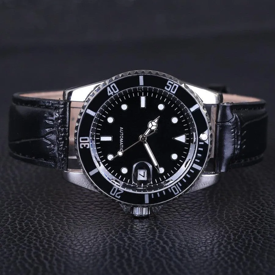 Men's Fashion Casual Belt Automatic Mechanical Watch