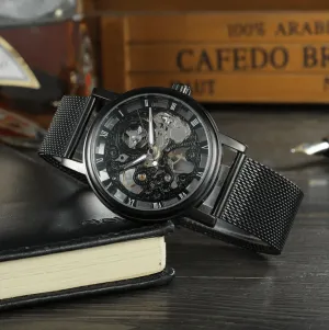 Men's Fashion Casual Manual Mechanical Watch 