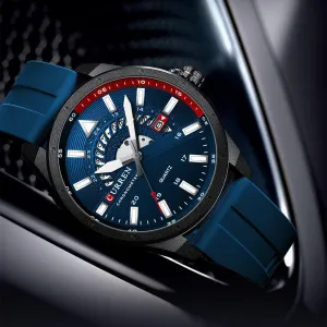 Men's Fashion Casual Tape Quartz Watch 