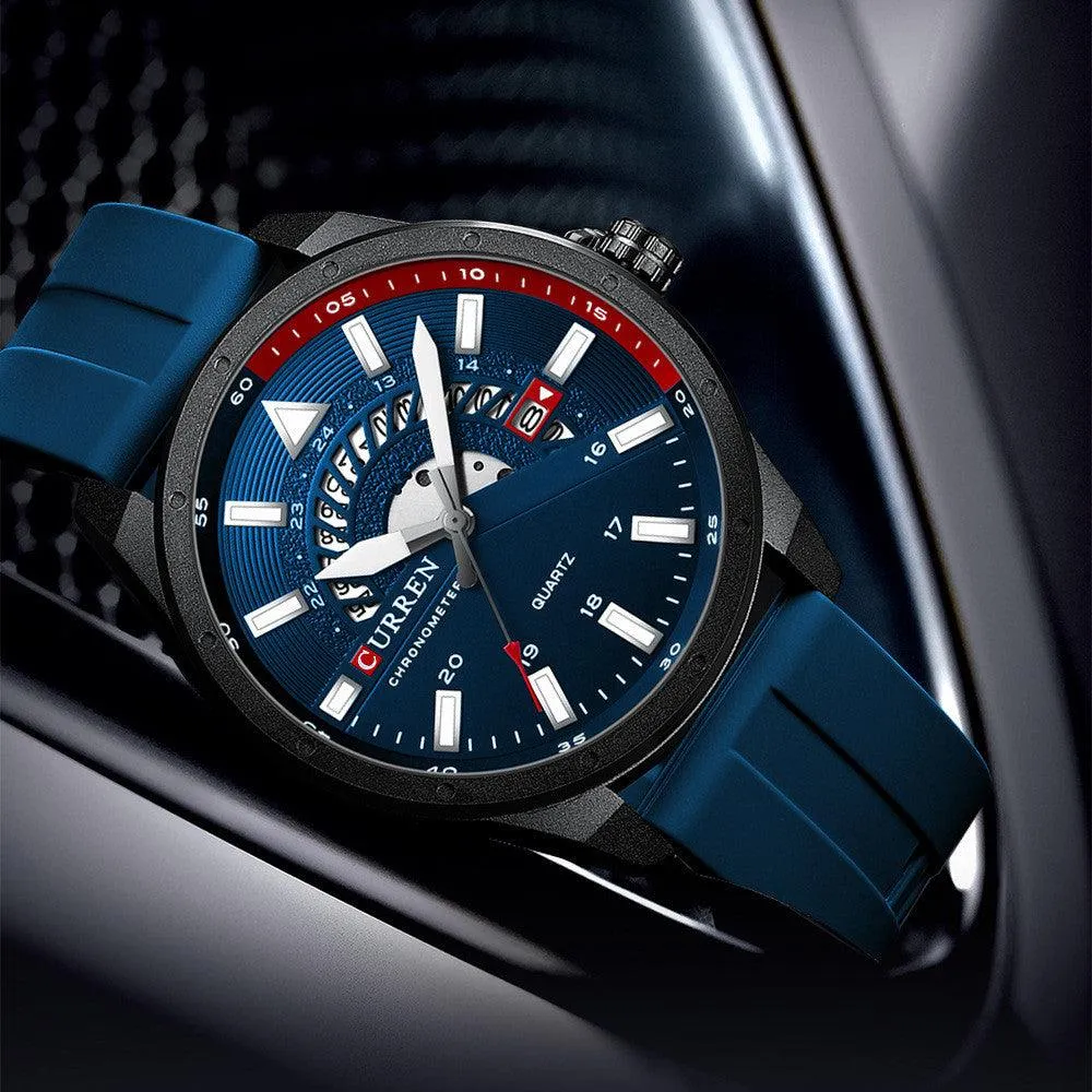 Men's Fashion Casual Tape Quartz Watch 