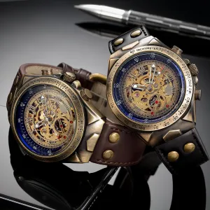 Men's Fashion Hollowed-out Automatic Mechanical Watch 