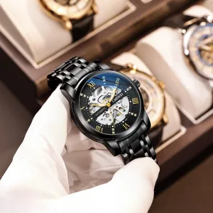 Men's Hollow Automatic Mechanical Watch 