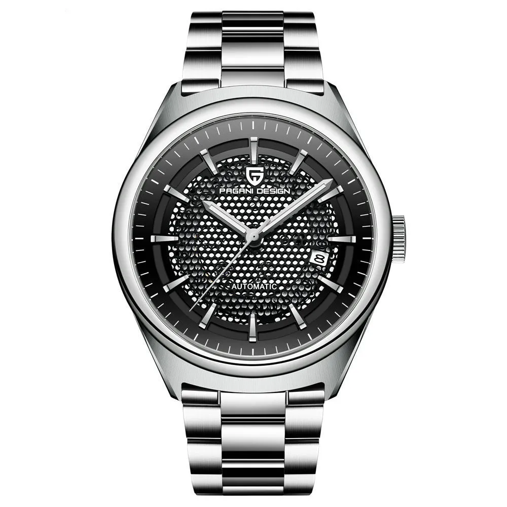 Men's Mechanical Steel Band Watch 