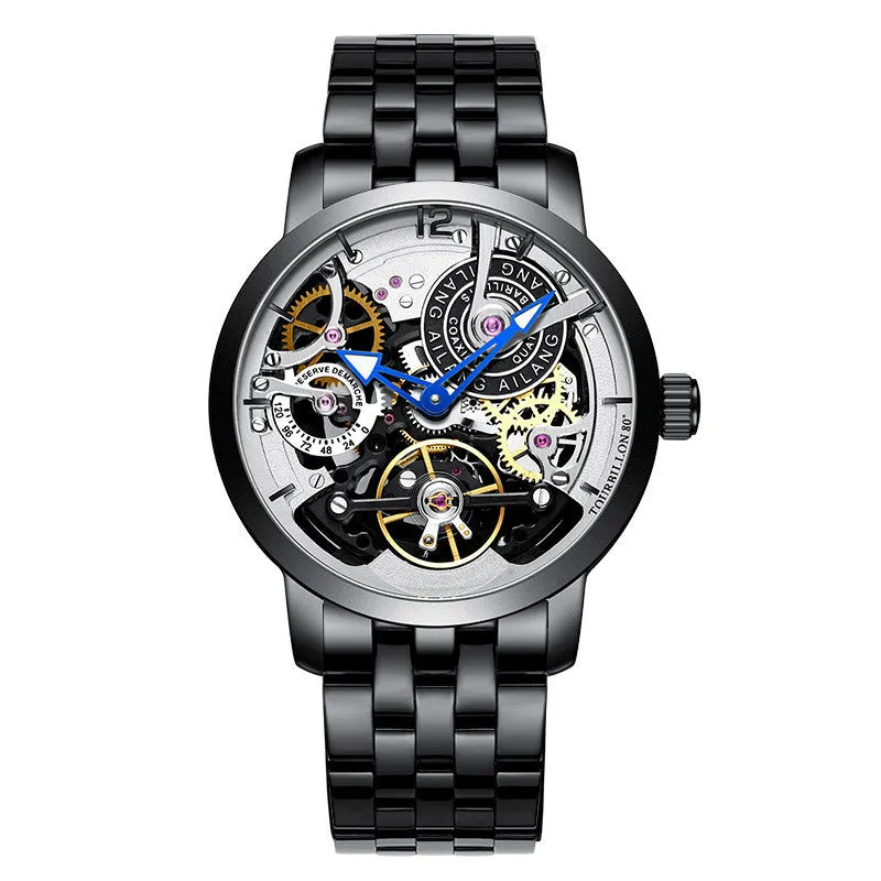 Men's Mechanical Watch Automatic Hollow Waterproof 