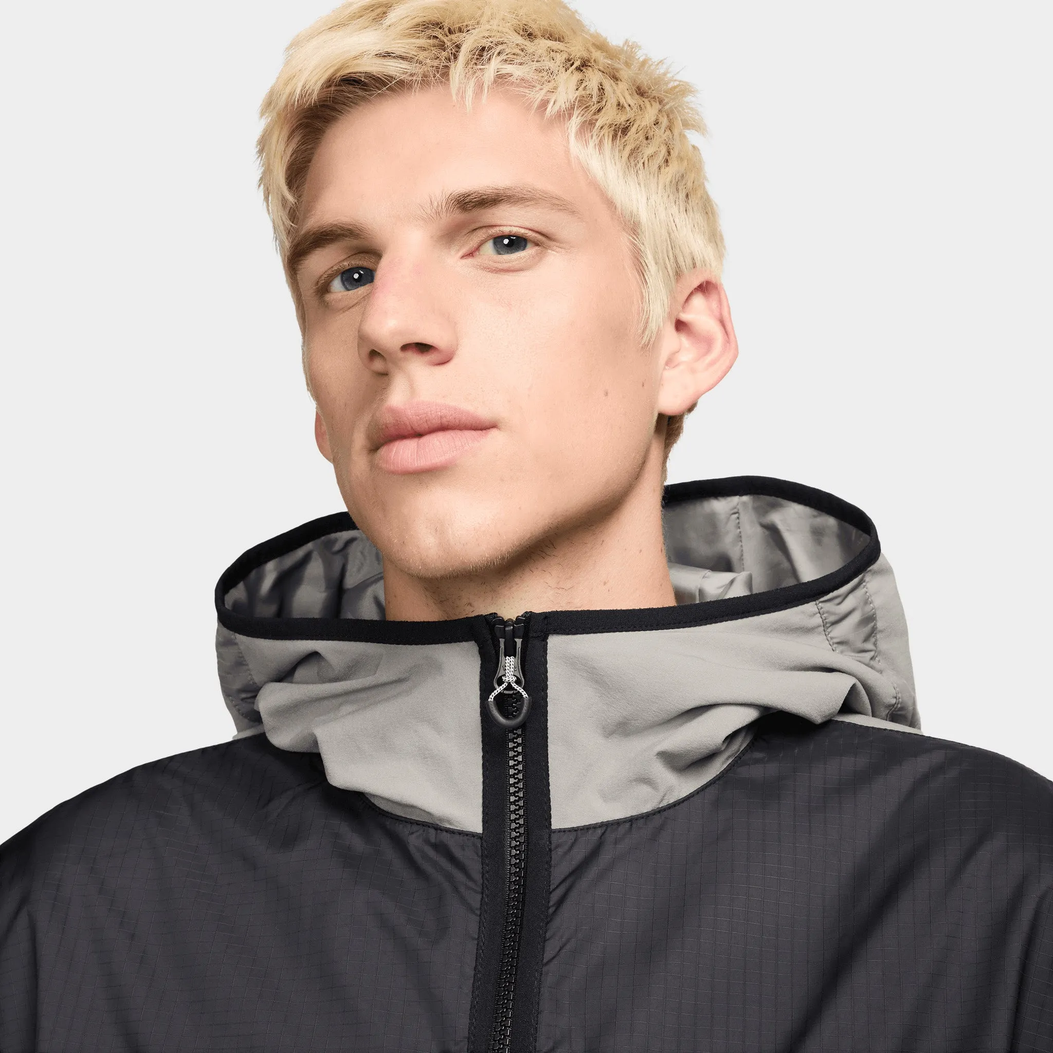 Mens Nike Nike Sportswear Air Max Woven Jacket Dark Stucco / Jade Horizon - Black