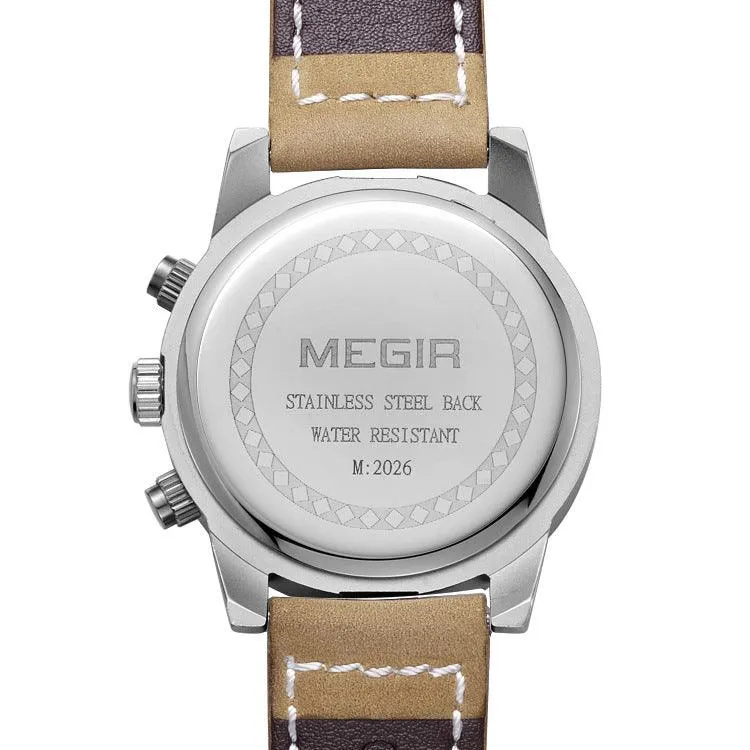 Men's Watch Men's Watch Three Eyes Luminous Waterproof Sports Watch