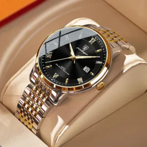 Men's Watch Waterproof Luminous Calendar Quartz Watch 