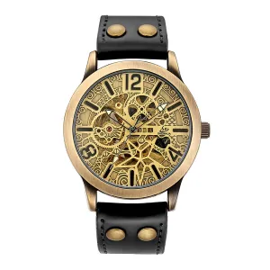 Men's Watch With Belt Mechanical Watch 