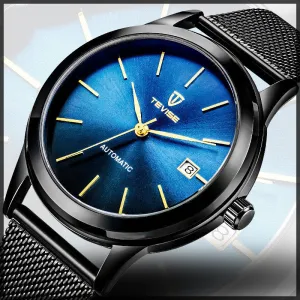Mesh Belt Mechanical Watch Waterproof Men And Women 