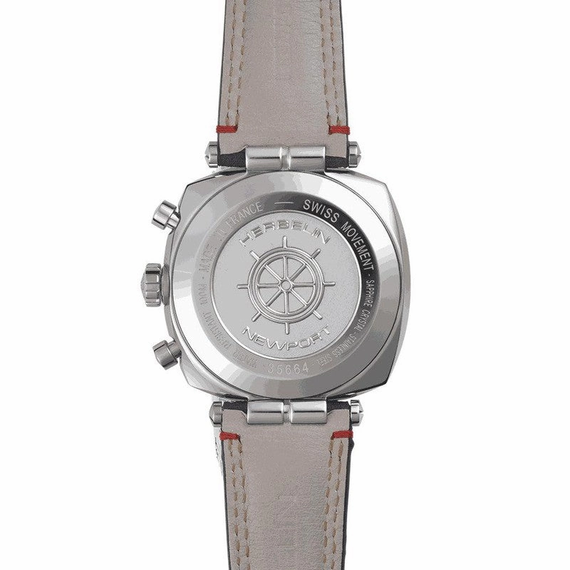Michel Herbelin Newport Heritage Chronograph Watch - 35664AP25