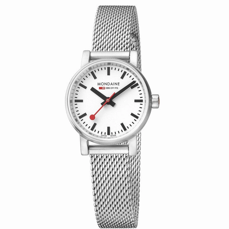 Mondaine Evo2 Stainless Steel Analogue Watch 26mm