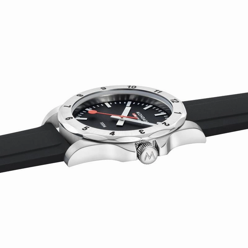 Mondaine Numeri Black 42mm Watch