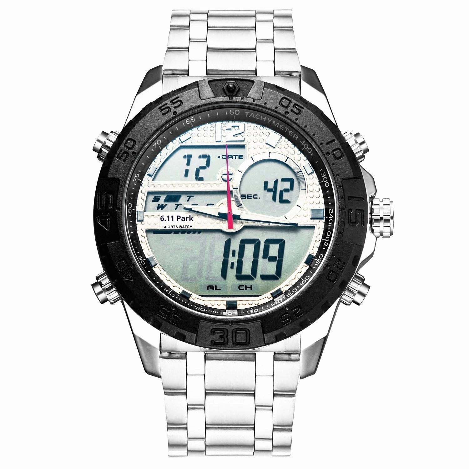 More Than 611 Luminous Double Inserts Outdoor Men's Watch 