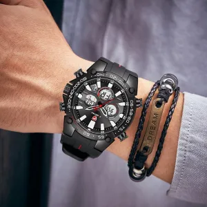 Multifunctional Men's Waterproof Quartz Watch 