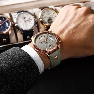 Multifunctional Waterproof Men's Sports Quartz Watch 