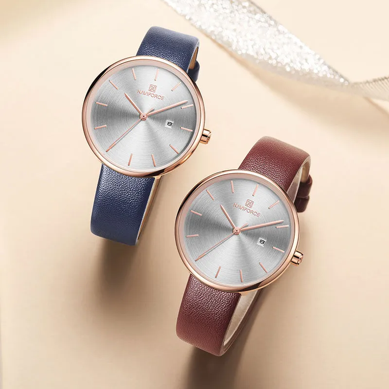 NAVIFORCE Lingxiang 5002 Fashion Casual Ladies Watch 