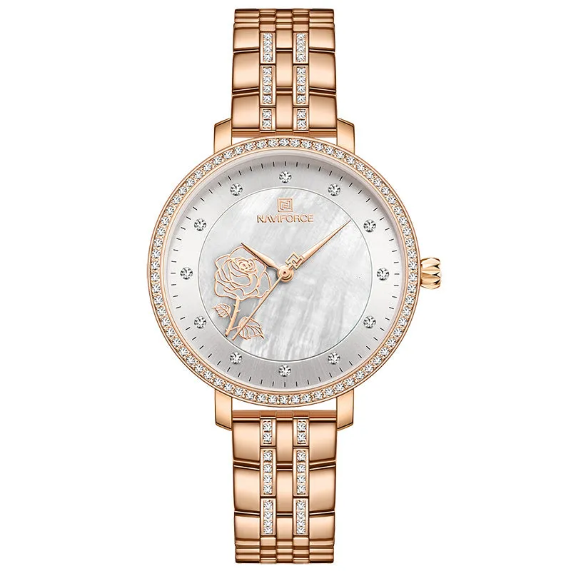 NAVIFORCE Lingxiang 5017 Cross-border Ladies Simple Business Watch 
