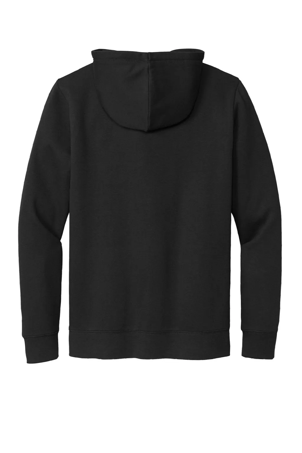 New Era Mens Comeback Fleece Full Zip Hooded Sweatshirt Hoodie w/ Pockets - Black