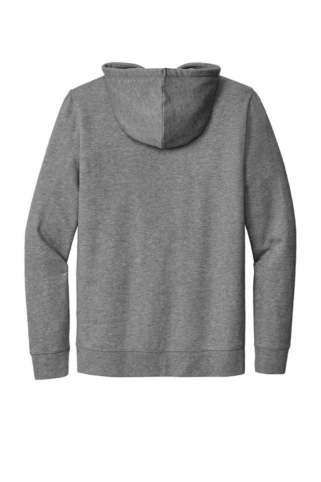 New Era Mens Comeback Fleece Full Zip Hooded Sweatshirt Hoodie w/ Pockets - Heather Dark Grey  Buy original Clothing New-Era