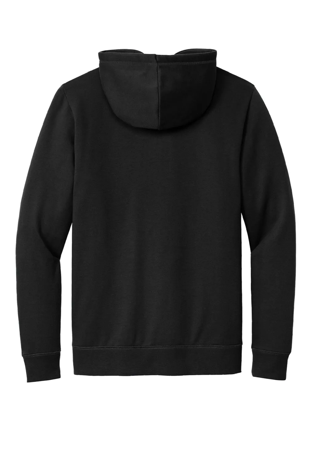 New Era Mens Comeback Fleece Hooded Sweatshirt Hoodie w/ Pouch Pocket - Black