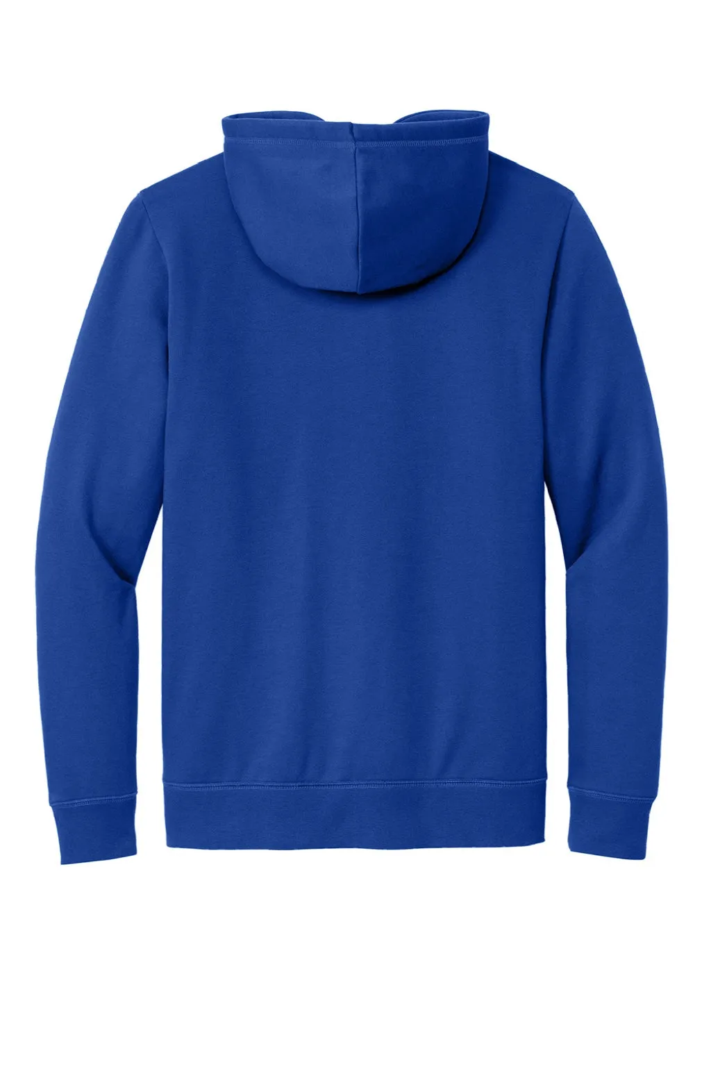 New Era Mens Comeback Fleece Hooded Sweatshirt Hoodie w/ Pouch Pocket - Royal Blue