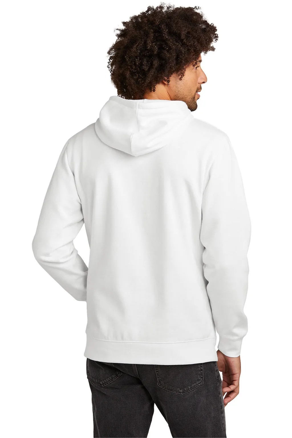 New Era Mens Comeback Fleece Hooded Sweatshirt Hoodie w/ Pouch Pocket - White  Buy original Clothing New-Era