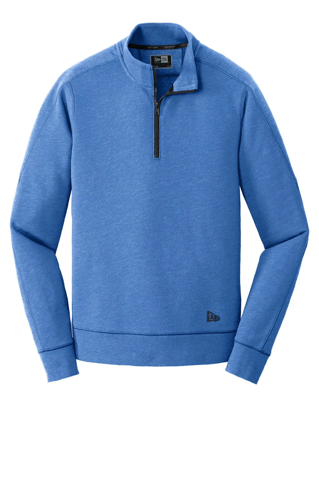 New Era Mens Fleece 1/4 Zip Sweatshirt - Heather Royal Blue  Buy original Clothing New-Era