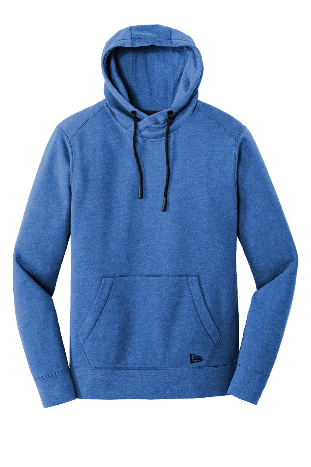New Era Mens Fleece Hooded Sweatshirt Hoodie w/ Pouch Pocket - Heather Royal Blue  Buy original Clothing New-Era