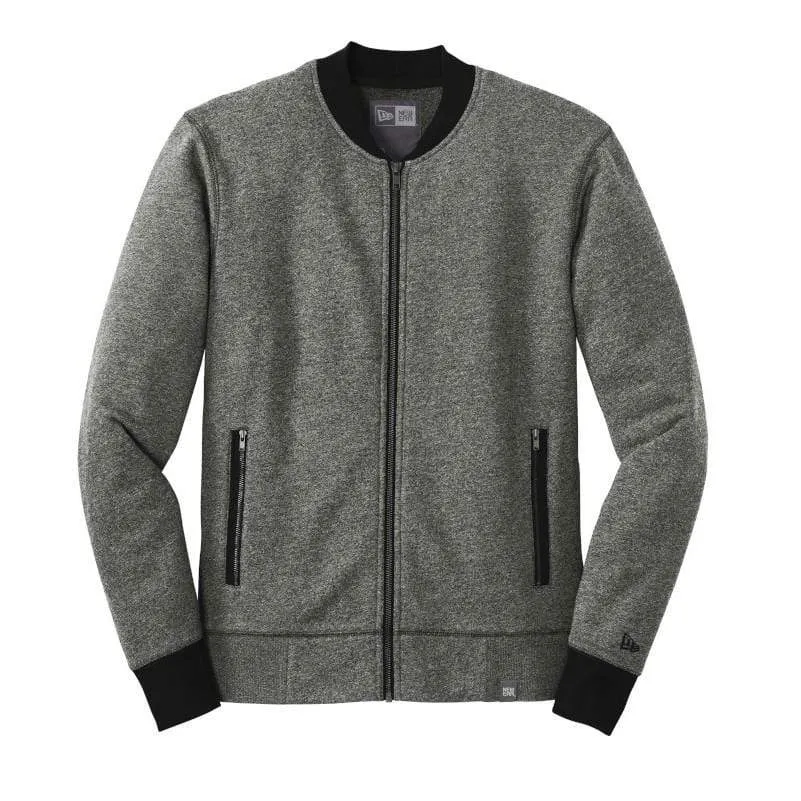 New Era - Men's French Terry Baseball Full-Zip Clothing_New Era