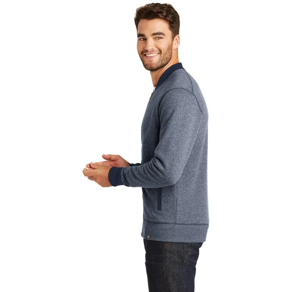 New Era - Men's French Terry Baseball Full-Zip Clothing_New Era