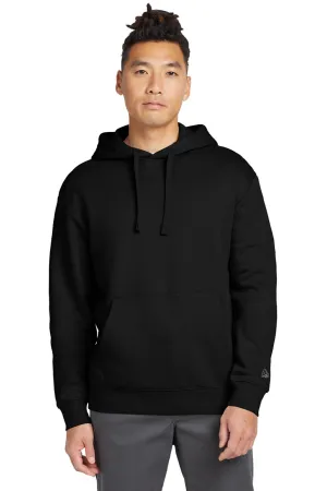 New Era Mens Heritage Fleece Hooded Sweatshirt Hoodie w/ Pouch Pocket - Black  Buy original Clothing New-Era