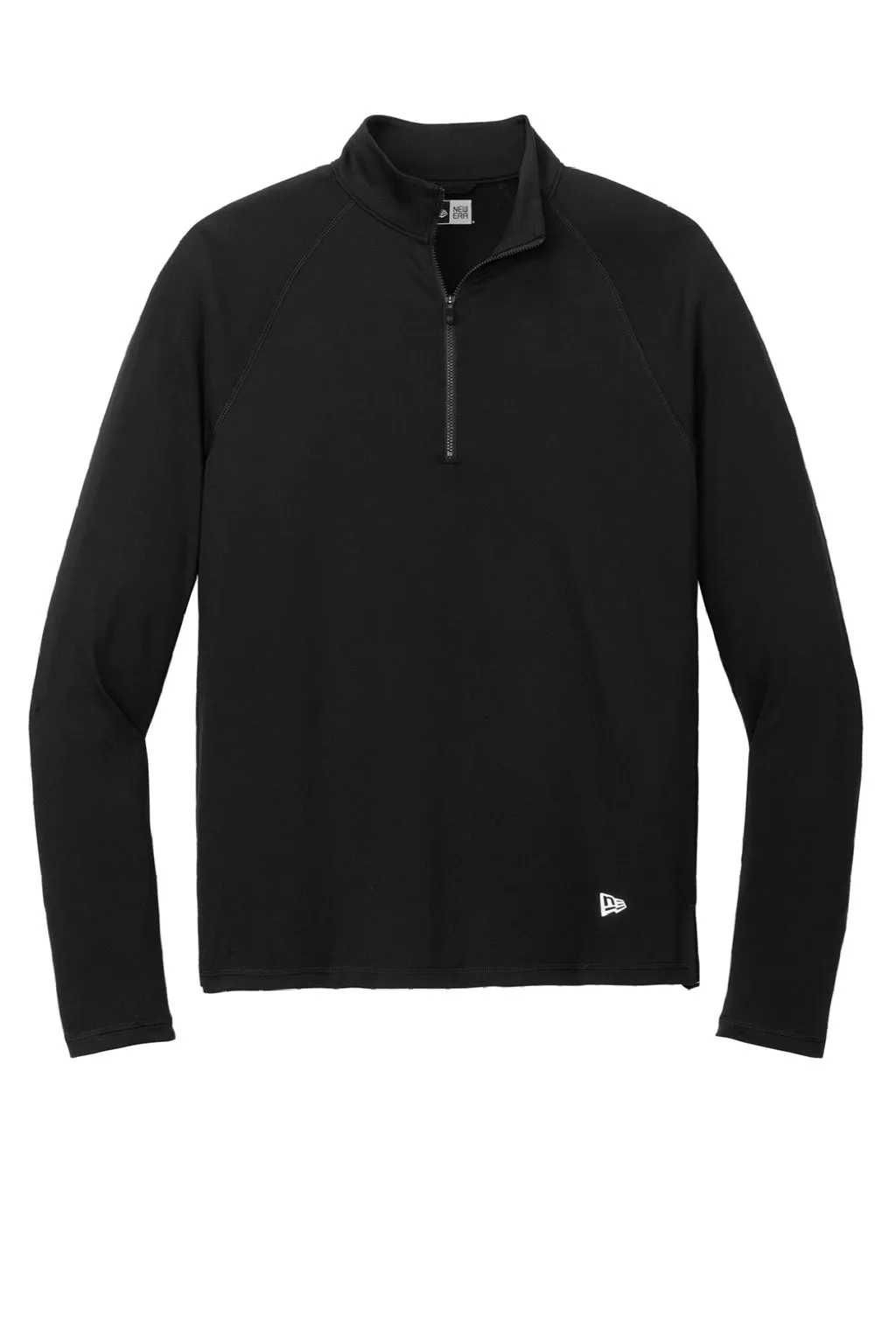 New Era Mens Power Moisture Wicking 1/4 Zip Sweatshirt - Black  Buy original Clothing New-Era