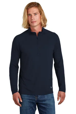 New Era Mens Power Moisture Wicking 1/4 Zip Sweatshirt - True Navy Blue  Buy original Clothing New-Era