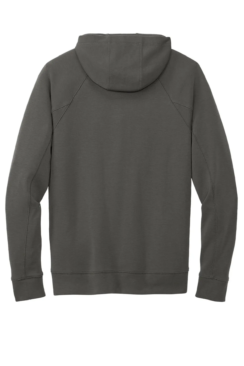 New Era Mens STS 1/4 Zip Hooded Sweatshirt Hoodie w/ Pouch Pocket - Graphite Grey