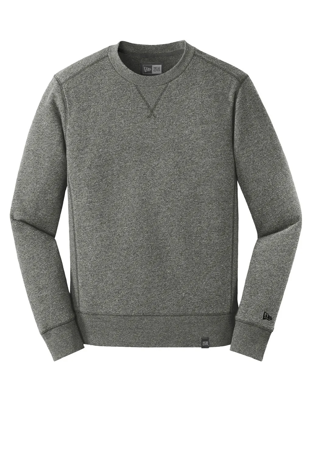 New Era Mens Sueded French Terry Crewneck Sweatshirt - Black Twist  Buy original Clothing New-Era
