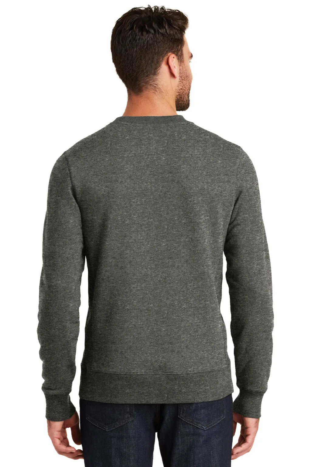 New Era Mens Sueded French Terry Crewneck Sweatshirt - Black Twist  Buy original Clothing New-Era