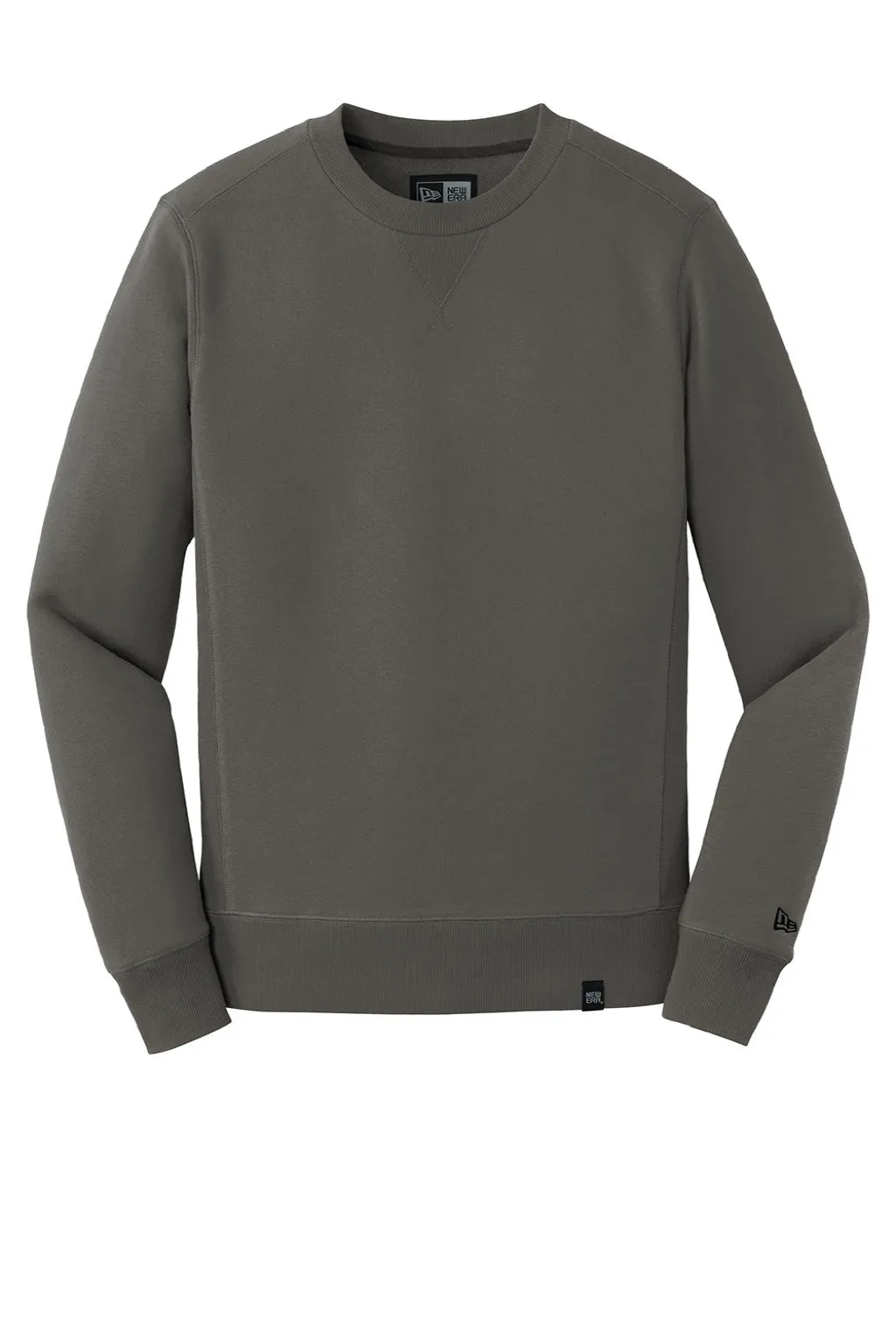New Era Mens Sueded French Terry Crewneck Sweatshirt - Graphite Grey  Buy original Clothing New-Era