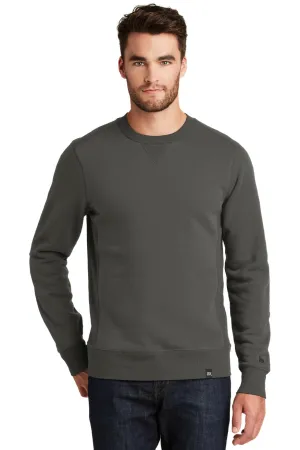 New Era Mens Sueded French Terry Crewneck Sweatshirt - Graphite Grey  Buy original Clothing New-Era