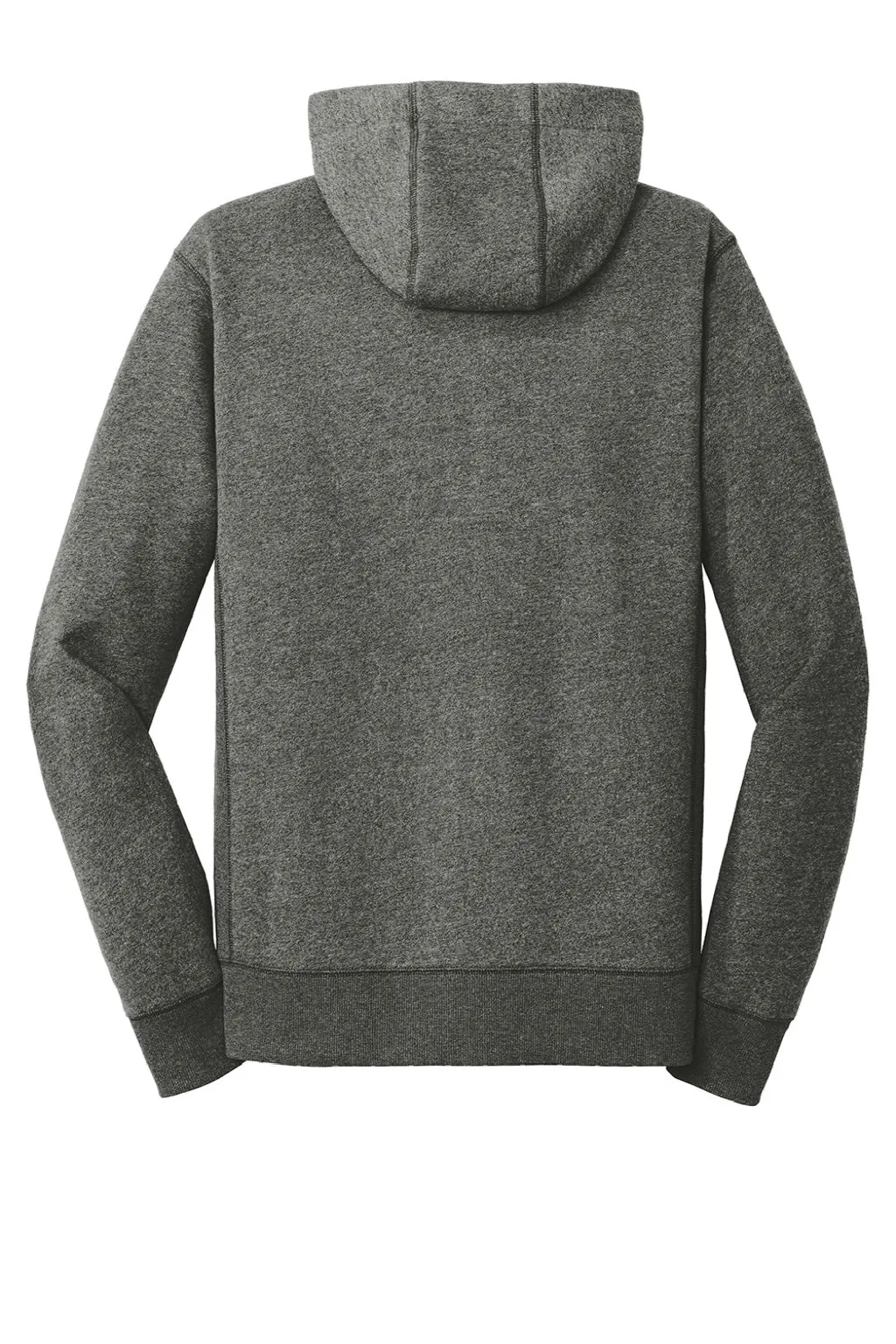New Era Mens Sueded French Terry Full Zip Hooded Sweatshirt Hoodie w/ Pockets - Black Twist  Buy original Clothing New-Era