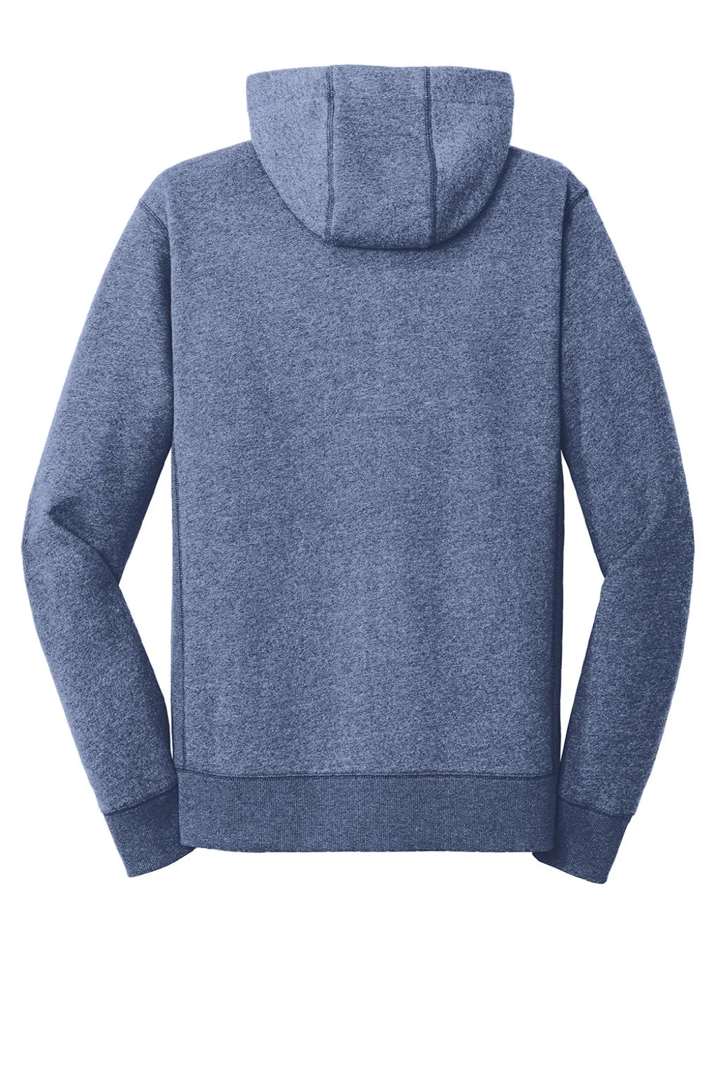 New Era Mens Sueded French Terry Full Zip Hooded Sweatshirt Hoodie w/ Pockets - Dark Royal Blue Twist  Buy original Clothing New-Era