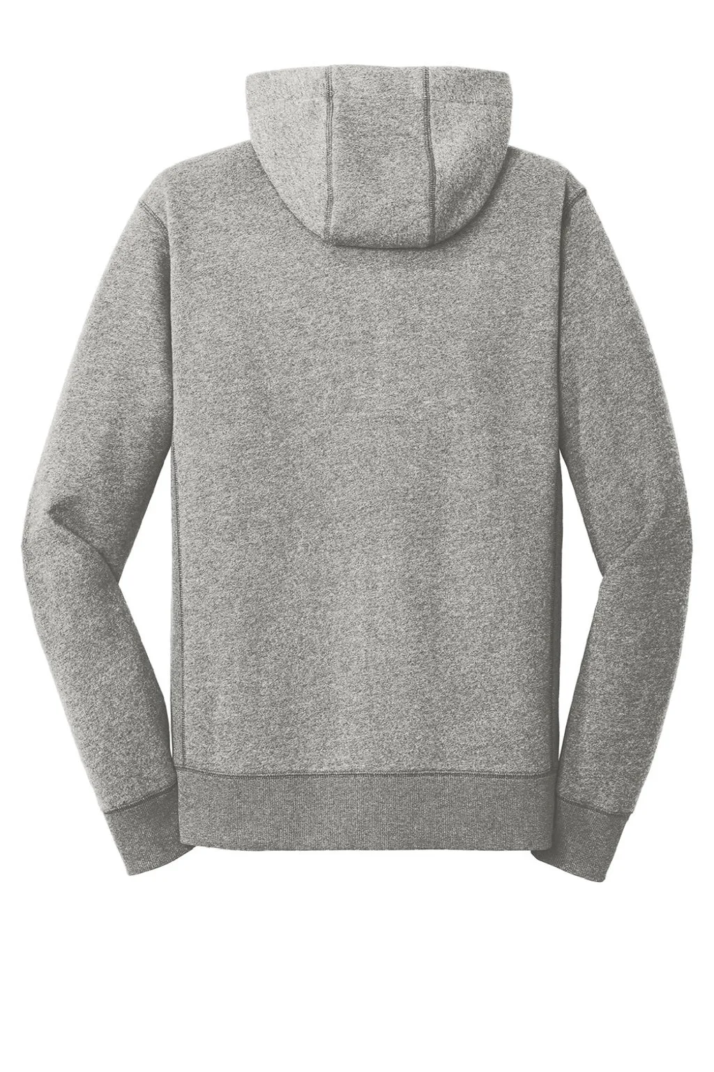 New Era Mens Sueded French Terry Full Zip Hooded Sweatshirt Hoodie w/ Pockets - Light Graphite Grey Twist  Buy original Clothing New-Era