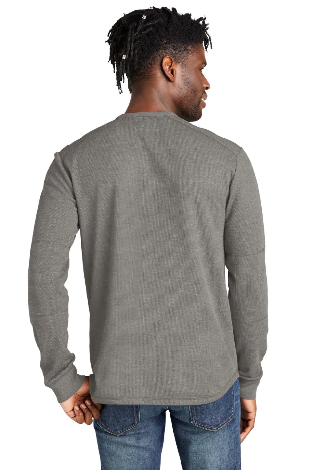 New Era Mens Thermal Crewneck Sweatshirt - Heather Shadow Grey  Buy original Clothing New-Era
