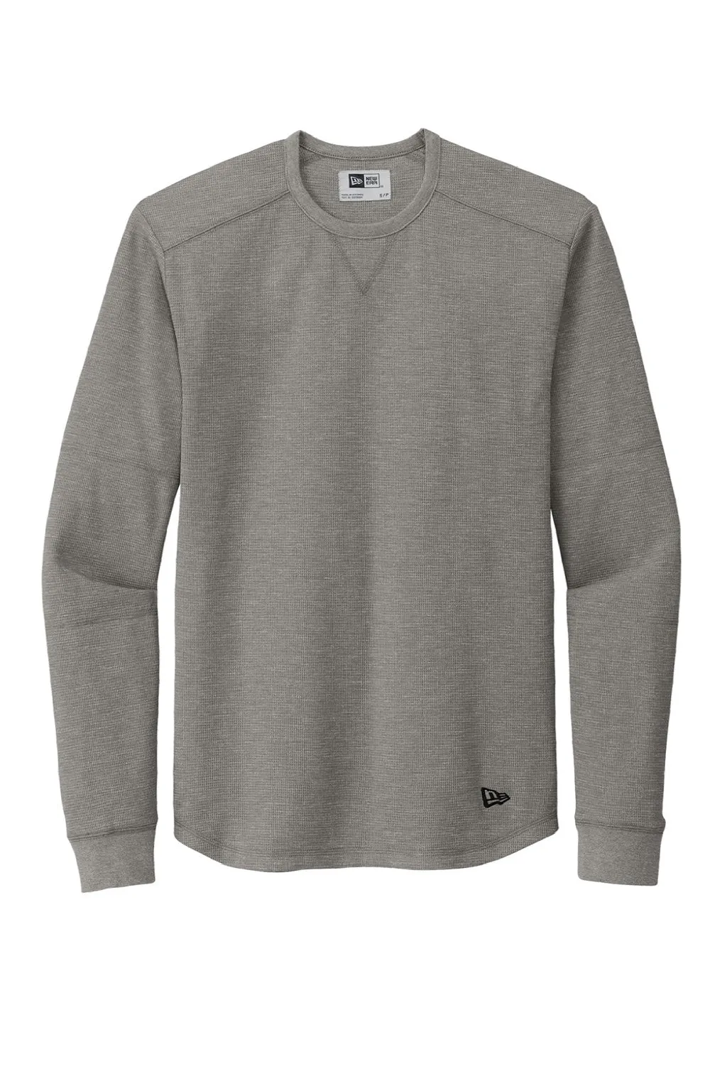 New Era Mens Thermal Crewneck Sweatshirt - Heather Shadow Grey  Buy original Clothing New-Era