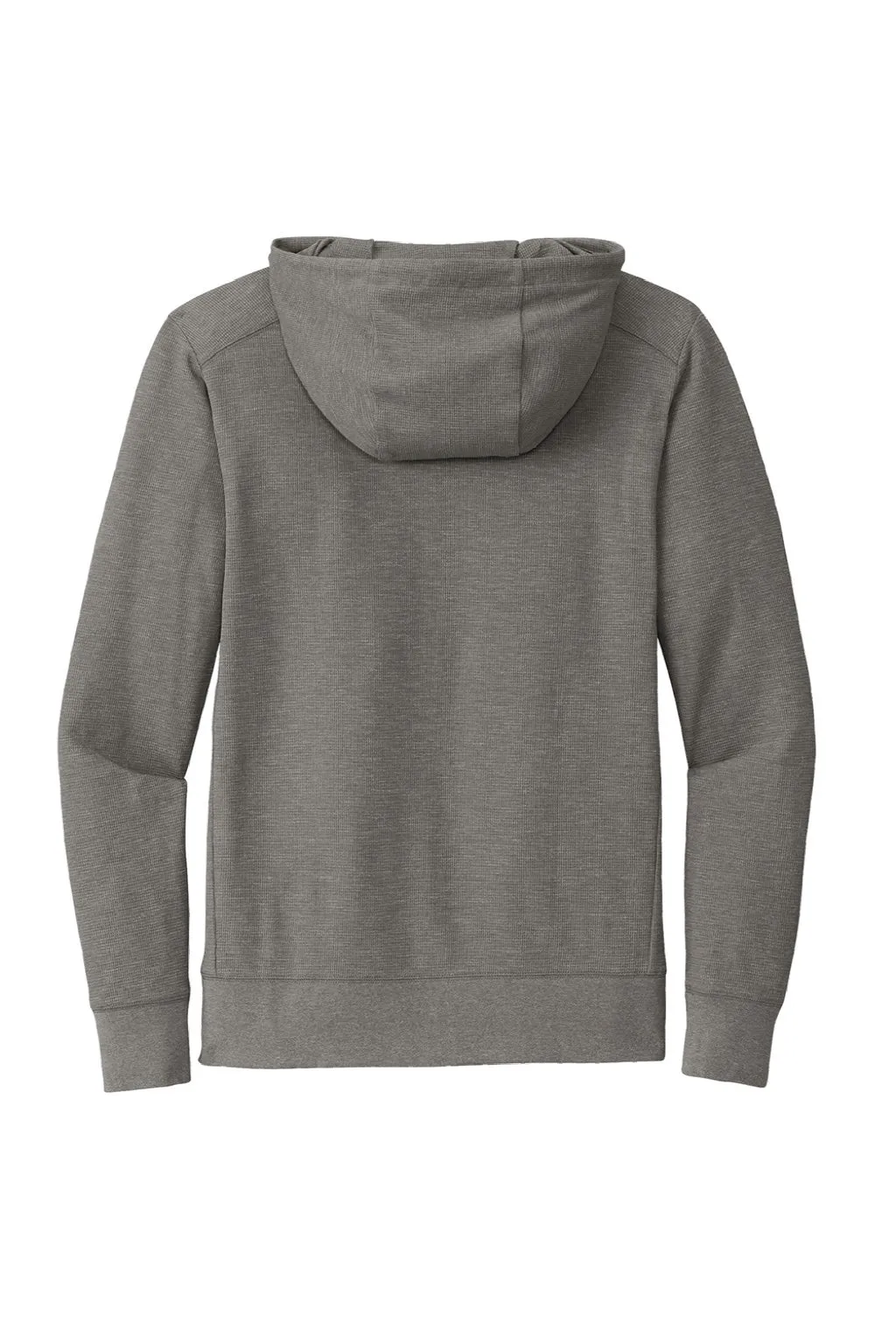 New Era Mens Thermal Full Zip Hooded Sweatshirt Hoodie w/ Pockets - Heather Shadow Grey  Buy original Clothing New-Era
