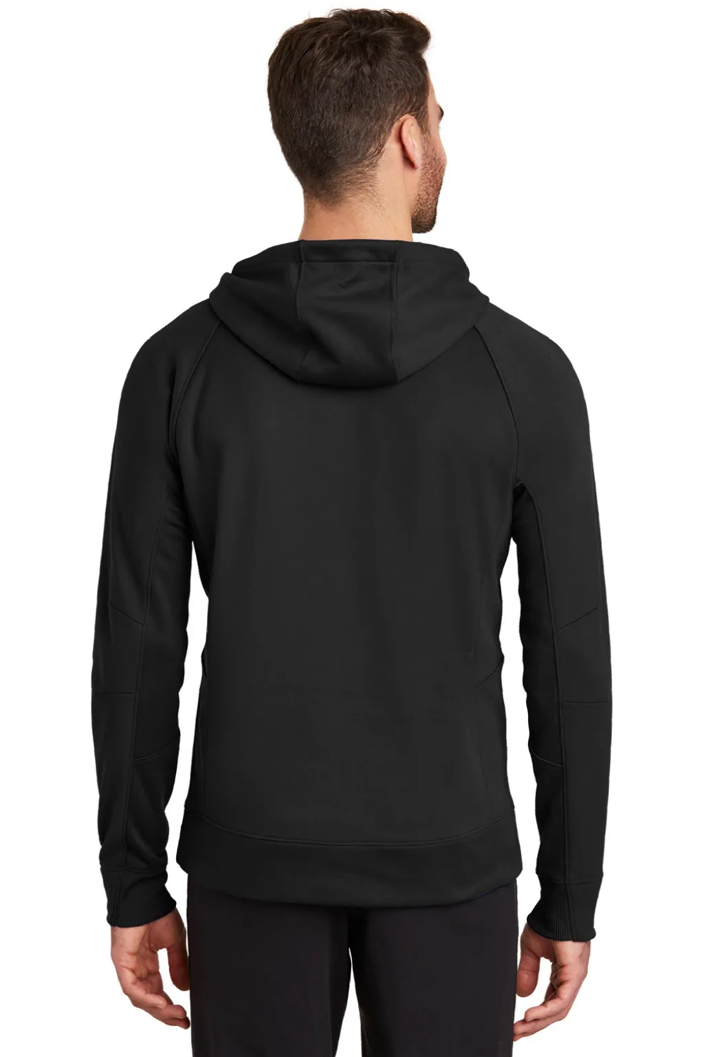 New Era Mens Venue Fleece Moisture Wicking Hooded Sweatshirt Hoodie w/ Pockets - Black  Buy original Clothing New-Era