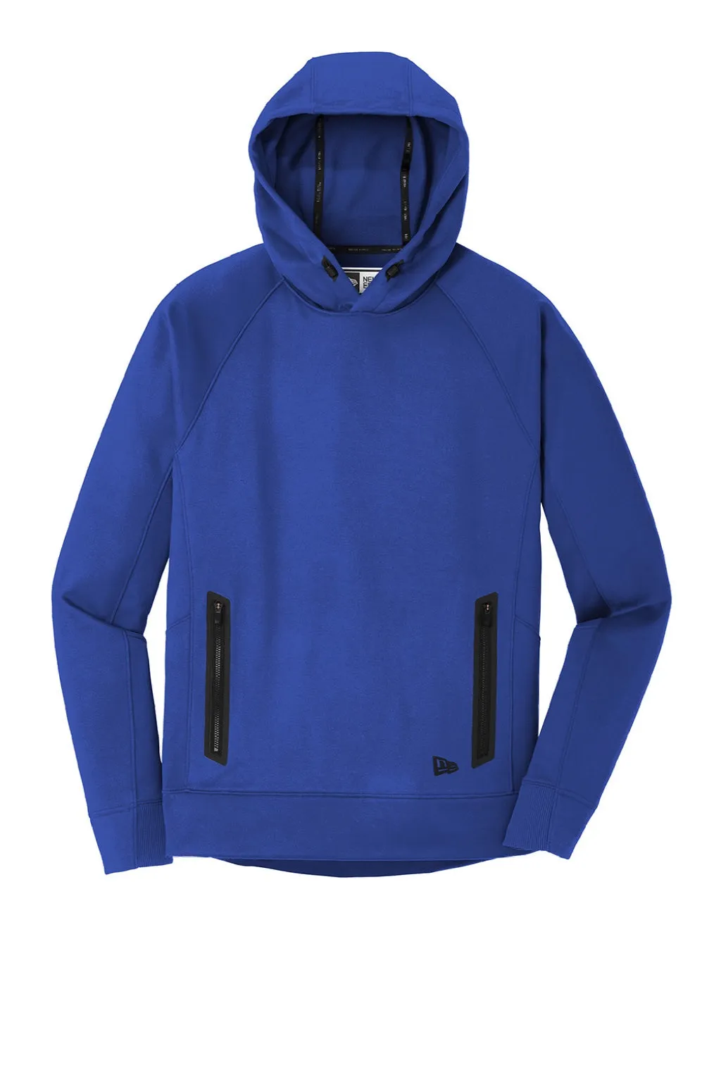 New Era Mens Venue Fleece Moisture Wicking Hooded Sweatshirt Hoodie w/ Pockets - Royal Blue  Buy original Clothing New-Era