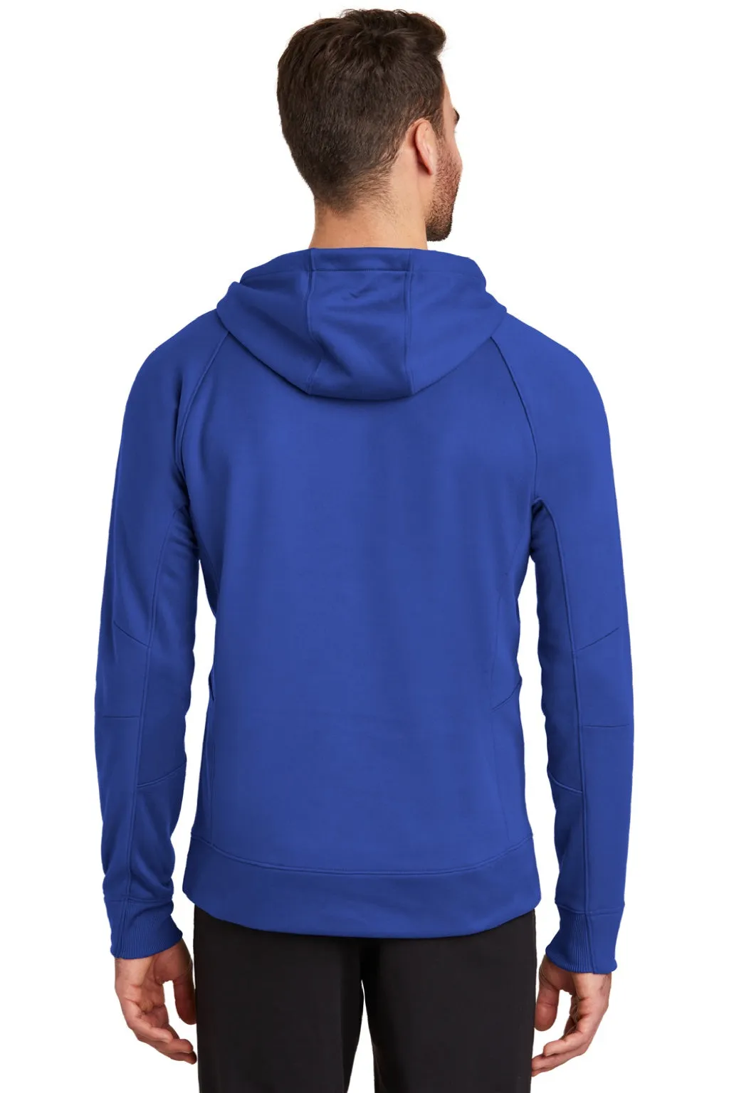 New Era Mens Venue Fleece Moisture Wicking Hooded Sweatshirt Hoodie w/ Pockets - Royal Blue  Buy original Clothing New-Era