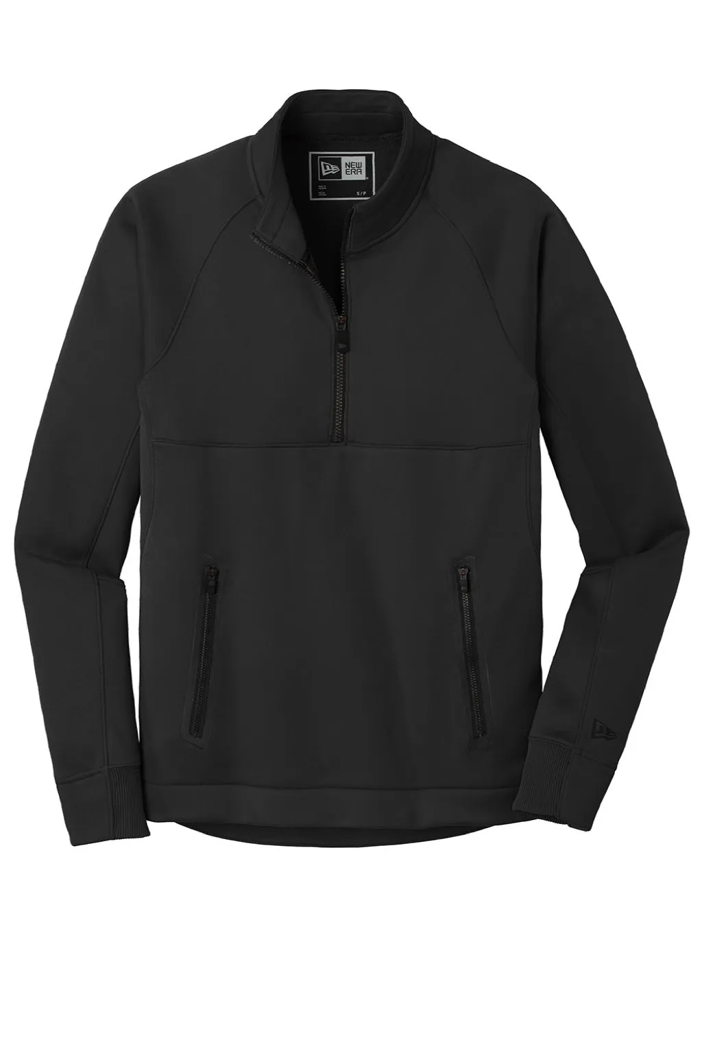 New Era Mens Venue Moisture Wicking Fleece 1/4 Zip Sweatshirt w/ Pockets - Black  Buy original Clothing New-Era
