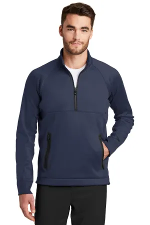 New Era Mens Venue Moisture Wicking Fleece 1/4 Zip Sweatshirt w/ Pockets - Navy Blue  Buy original Clothing New-Era